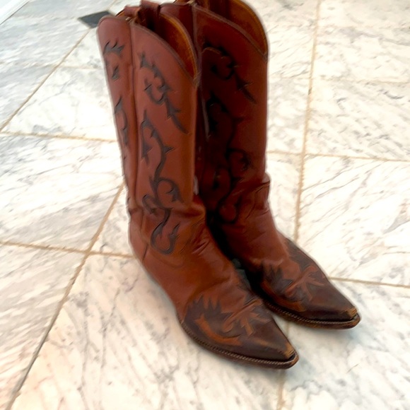 Rocketbuster Boots Shoes - Rocketbuster Custom Leather Cowboy Boots